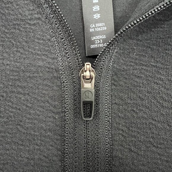 Lululemon Sleeveless Half Zip Pullover Jordan Clarkson Black Vest Men's Medium - Picture 8 of 10